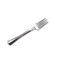 Fork,plastic,silver