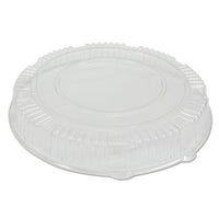 Caterline Dome Lids, Plastic, 16" Diameter, 2 3-4" High, Clear, 25-carton