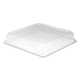 Caterline Dome Lids, Plastic, 18" Diameter, 2 3-4" High, Clear, 25-carton