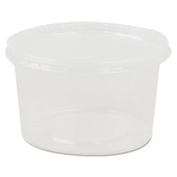 Container,w-lid,8oz,clr