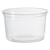 Deli Containers, Clear, 16oz, 50-pack, 10 Packs-carton