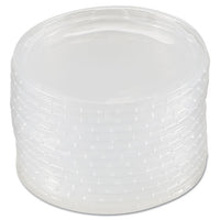 Plug-style Deli Container Lids, Clear, 50-pack, 10 Pack-carton