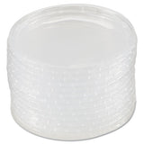 Plug-style Deli Container Lids, Clear, 50-pack, 10 Pack-carton