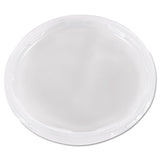 Plug-style Deli Container Lids, Clear, 50-pack, 10 Pack-carton