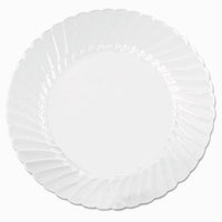 Classicware Plates, Plastic, 10.25 In, Clear, 18-bag, 8 Bag-carton