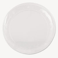 Plate,plastic,10.25,clear