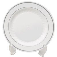 Plate,dnnr,plas,7.5",wh