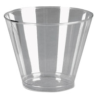 Comet Plastic Tumblers, 9 Oz, Cold, Squat, Clear, 500-carton