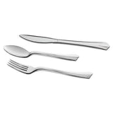 Reflections Heavyweight Plastic Utensils, Knife, Silver, 7 1-2", 40-pack