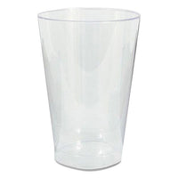 Comet Plastic Tumblers, Cold Drink, Clear, 10oz, 500-carton