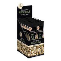 Wonderful Pistachios, Roasted And Salted, 1.25 Oz Tube, 12-box