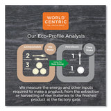 Fiber Burrito Bowl Lids, 8" Dia, Clear, 400-carton