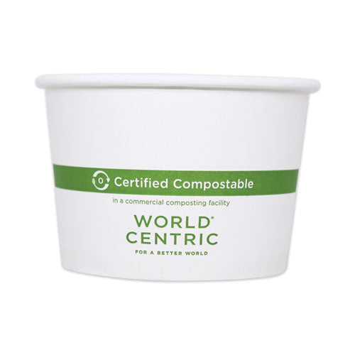Paper Bowls, 3.5" Dia X 2.3", 8 Oz, White, 1,000-carton