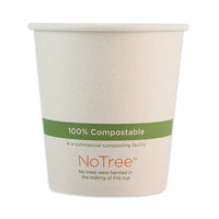 Notree Paper Hot Cups, 10 Oz, Natural, 1,000-carton