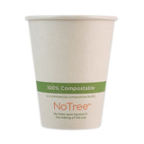 Notree Paper Hot Cups, 8 Oz, Natural, 1,000-carton