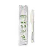 Tpla Compostable Cutlery, Knife, 6.7", White, 750-carton
