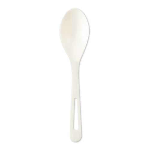 Tpla Compostable Cutlery, Spoon, 6", White, 1,000-carton