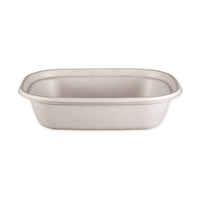 Pla Lids For Fiber Bento Box Containers, Five Compartments, 12.1 X 9.8 X 0.8, Clear, 300-carton