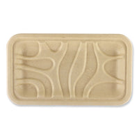 Fiber Trays, 4.8 X 8.3 X 0.7, Natural, Paper, 500/carton