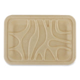 Fiber Trays, 5.7 X 8.2 X 0.6, Natural, Paper, 500/carton