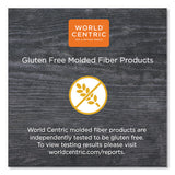 Fiber Trays, Pla Lined, Pfas Free, 9.1 X 7.1 X 0.7, Natural, 500-carton