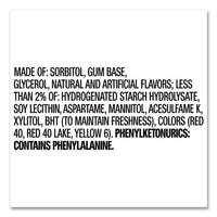 Sugar-free Chewing Gum, Bubblemint, 12-box