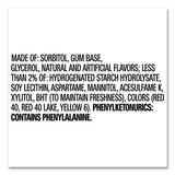 Sugar-free Chewing Gum, Bubblemint, 12-box