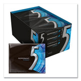 5 Gum, Peppermint Cobalt, 15 Sticks-pack, 10 Packs-box