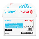 Vitality Premium Multipurpose Print Paper, 97 Bright, 24 Lb, 8.5 X 11, Extra White, 500 Sheets-ream, 8 Reams-carton