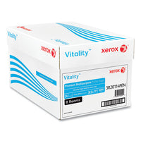 Vitality Premium Multipurpose Print Paper, 97 Bright, 24 Lb, 8.5 X 11, Extra White, 500 Sheets-ream, 8 Reams-carton