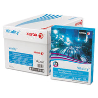 Vitality Multipurpose Print Paper, 92 Bright, 20lb, 8.5 X 11, White, 500 Sheets-ream, 10 Reams-carton, 40 Cartons-pallet