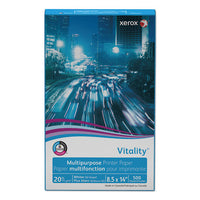 Vitality Multipurpose Print Paper, 92 Bright, 20lb, 8.5 X 14, White, 500 Sheets-ream, 10 Reams-carton