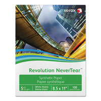 Revolution Nevertear, 5 Mil, 11 X 17, Smooth White, 100-pack