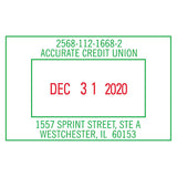 Versadater Stamp, Custom Dater, Pre-inked