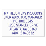 Custom Message Stamp, Pre-inked, N14, 5-8 X 2 7-16