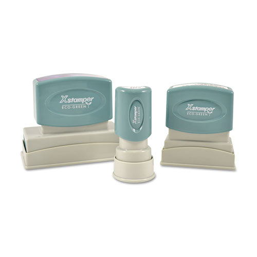 Custom Message Stamp, Pre-inked, N14, 5-8 X 2 7-16