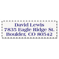 Custom Message Stamp, Pre-inked, N16, 1 1-2 X 2 1-2