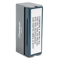 Eco Custom Message Stamp, N40, Pre-inked-re-inkable
