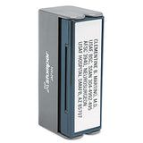 Eco Custom Message Stamp, N40, Pre-inked-re-inkable