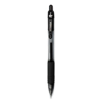 Z-grip Retractable Ballpoint Pen, Medium 0.7 Mm, Black Ink, Black Tinted Barrel, Dozen