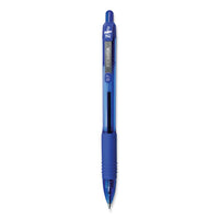 Z-grip Retractable Ballpoint Pen, Medium 0.7 Mm, Blue Ink, Blue Tinted Barrel, Dozen