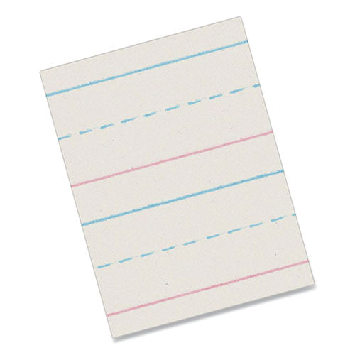 Multi-program Picture Story Paper, 30 Lb, 5-8" Long Rule, Two-sided, 12 X 18, 250-pack