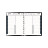24-hour Daily Appointment Book, 11 X 8.5, White, 2021
