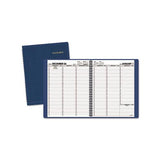 Weekly Appointment Book, 11 X 8.25, Navy, 2021-2022