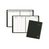 Recycled Weekly-monthly Classic Appointment Book, 11 X 8.25, Green, 2021