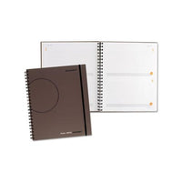 Plan. Write. Remember. Planning Notebook Two Days Per Page, 11 X 8 3-8, Gray