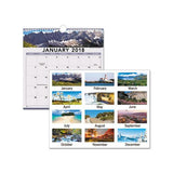 Landscape Monthly Wall Calendar, 12 X 12, 2021