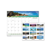 Seascape Panoramic Desk Pad, 22 X 17, 2021