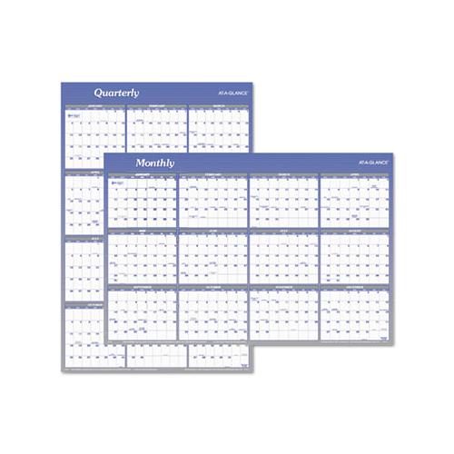 Vertical-horizontal Erasable Wall Planner, 24 X 36, 2021