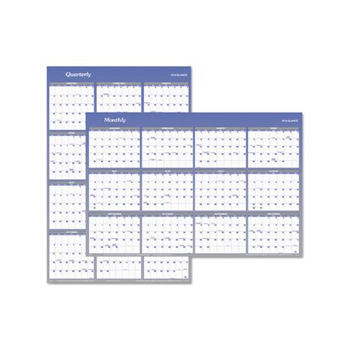 Vertical-horizontal Erasable Wall Planner, 32 X 48, 2021